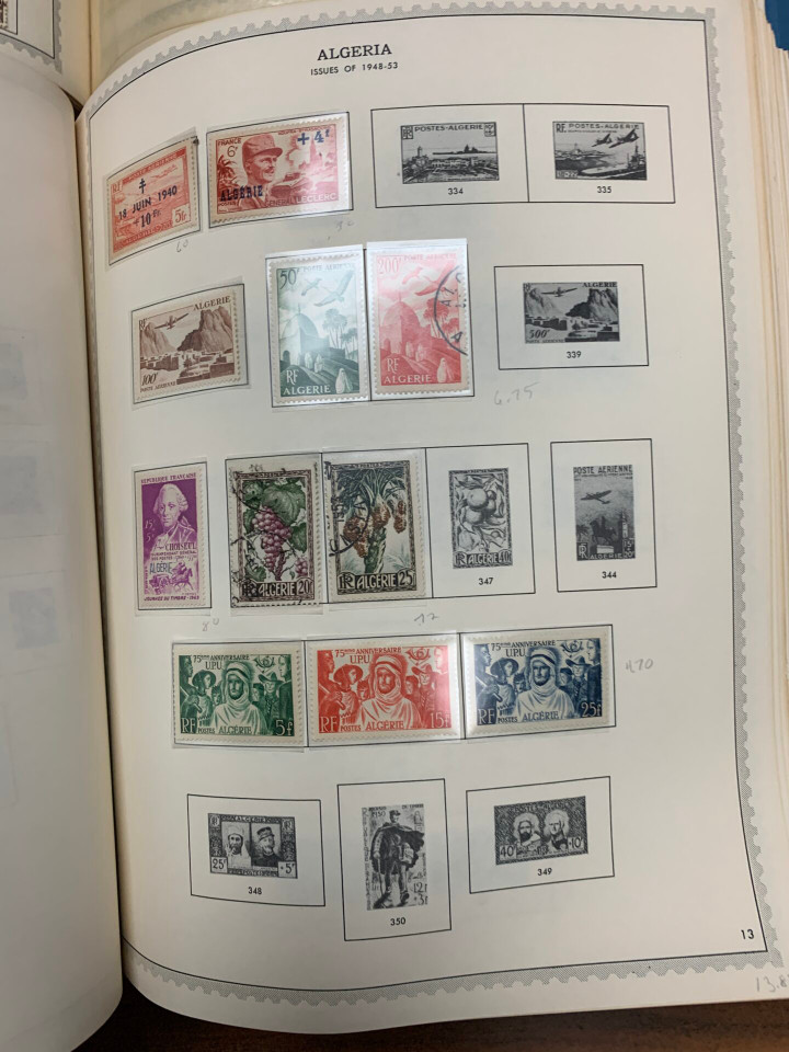 INTERNATIONAL COLLECTION – ALGERIA TO HUNGARY IN TWO MASSIVE VOLUMES – 426500