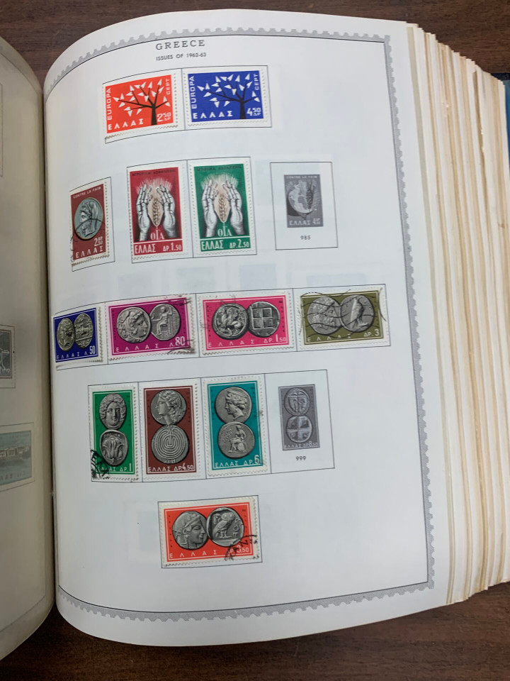 INTERNATIONAL COLLECTION – ALGERIA TO HUNGARY IN TWO MASSIVE VOLUMES – 426500