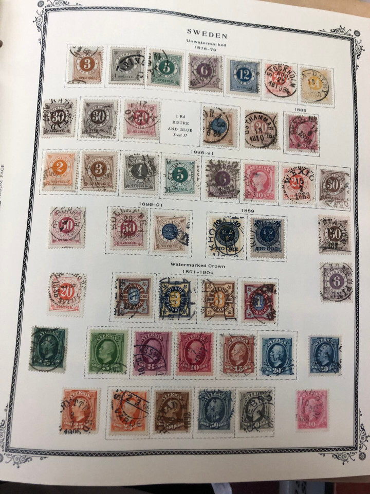 SWEDEN – 1855-2000 – 426468