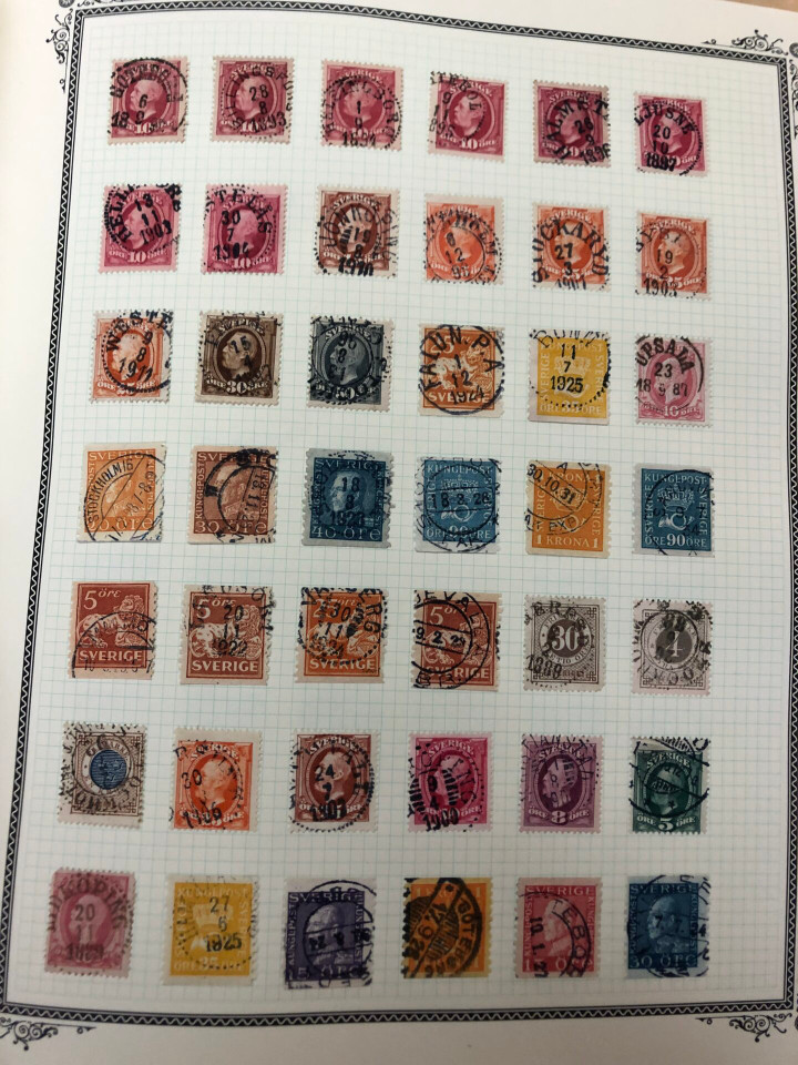 SWEDEN – 1855-2000 – 426468