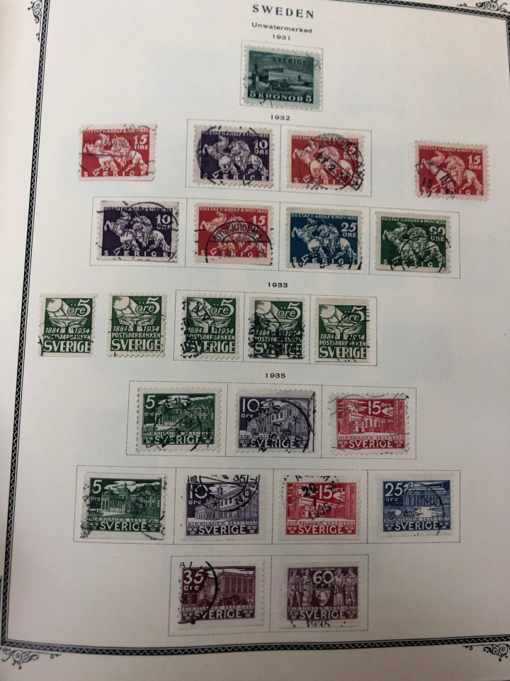 SWEDEN – 1855-2000 – 426468