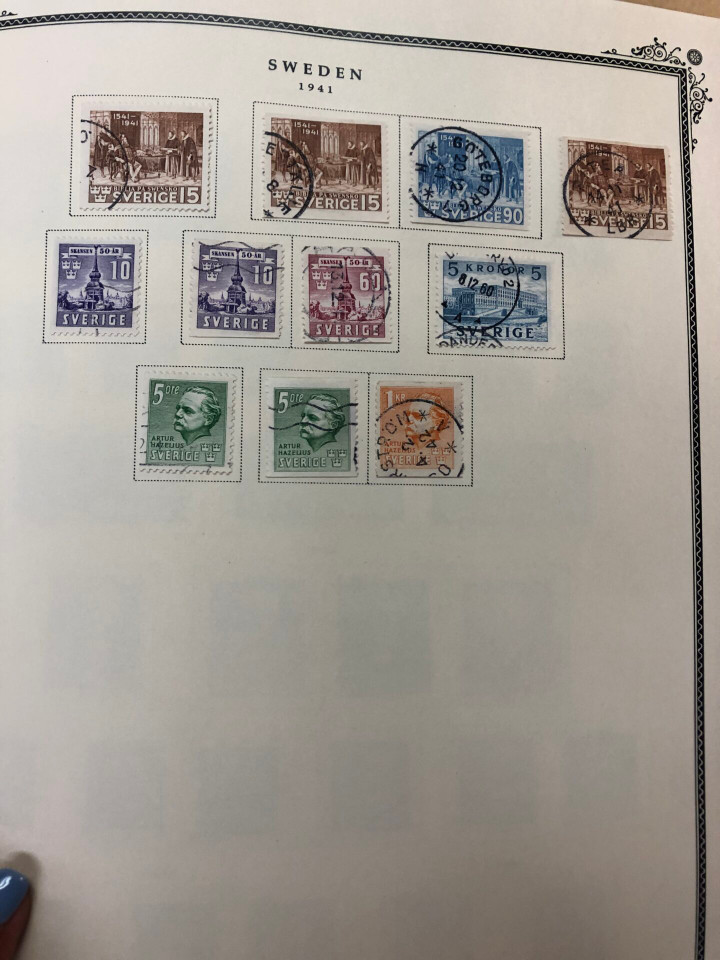 SWEDEN – 1855-2000 – 426468