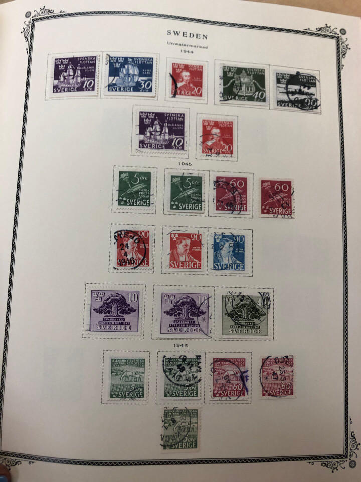 SWEDEN – 1855-2000 – 426468