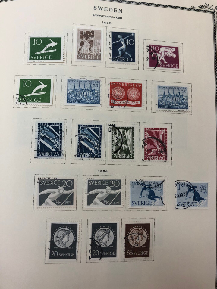 SWEDEN – 1855-2000 – 426468