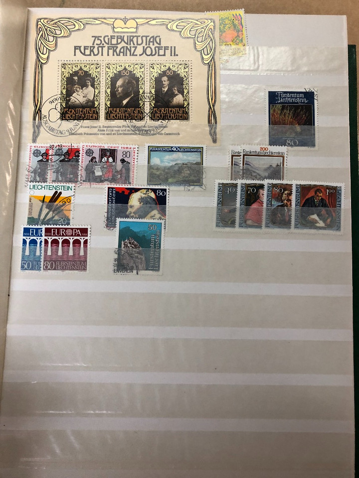 LIECHTENSTEIN – MINT SELECTION/COLLECTION IN TWO STOCK BOOKS – 425279