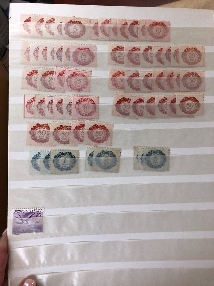 LIECHTENSTEIN – MINT SELECTION/COLLECTION IN TWO STOCK BOOKS – 425279