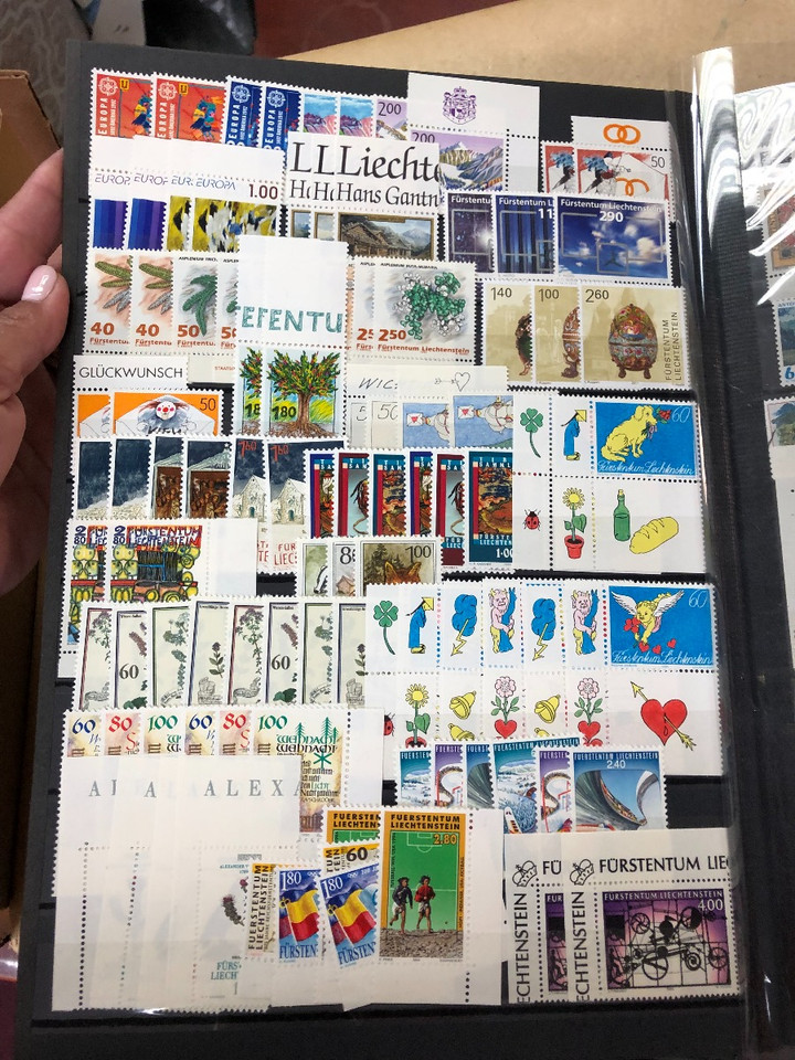 LIECHTENSTEIN – MINT SELECTION/COLLECTION IN TWO STOCK BOOKS – 425279