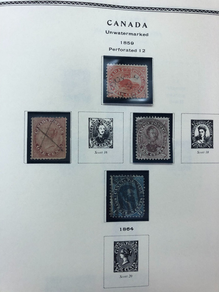 CANADA – 1852-2001 IN PAIR OF SCOTT SPECIALTY ALBUMS – 425256