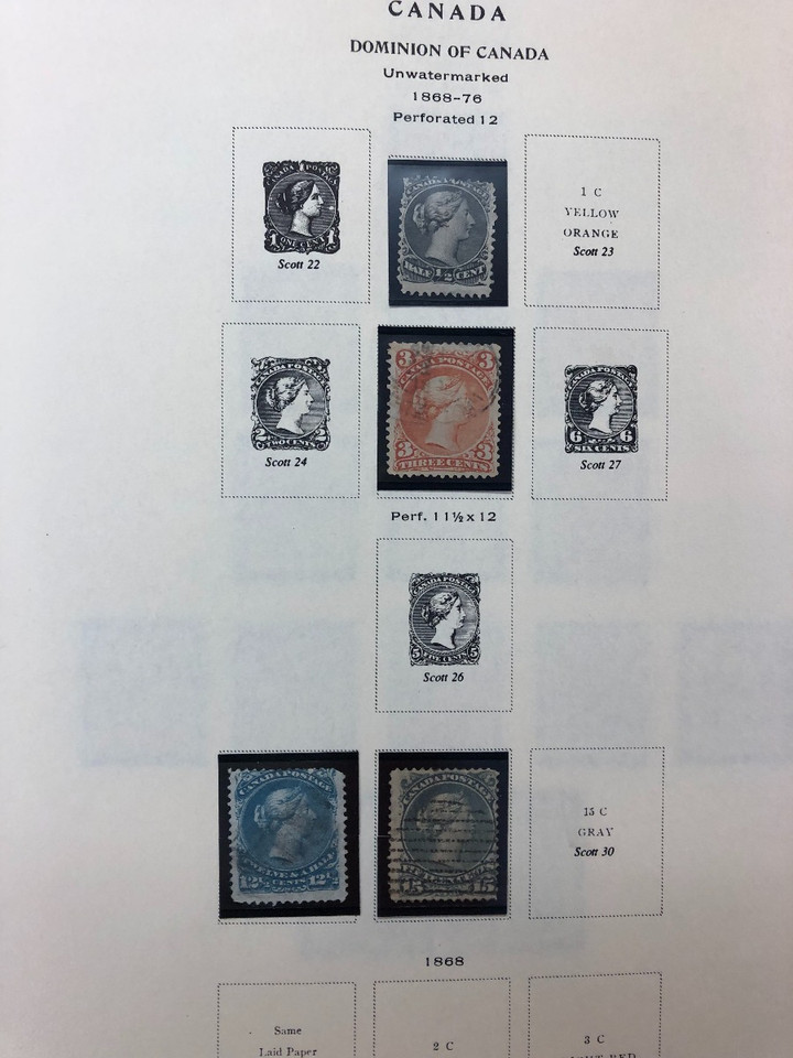 CANADA – 1852-2001 IN PAIR OF SCOTT SPECIALTY ALBUMS – 425256