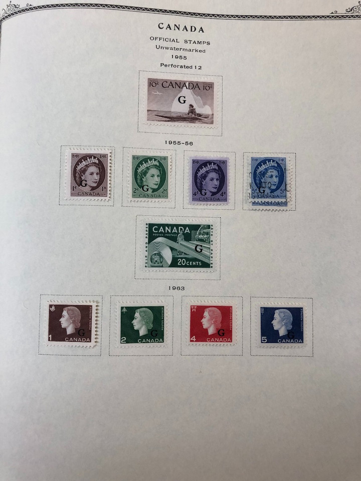 CANADA – 1852-2001 IN PAIR OF SCOTT SPECIALTY ALBUMS – 425256