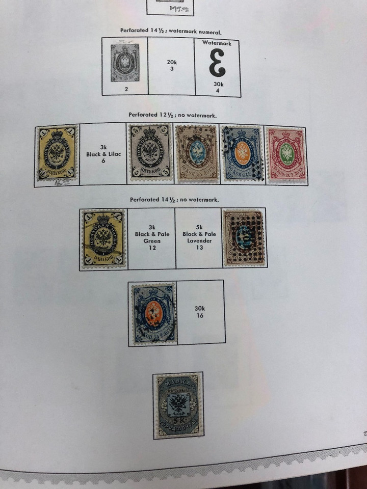 RUSSIA – EXPANSIVE COLLECTION IN TWO MINKUS ALBUMS 1858-1991 – 424946