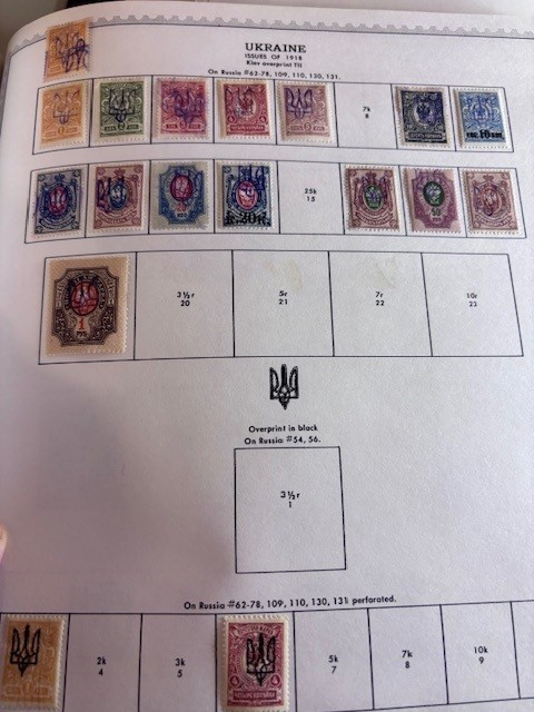 RUSSIA – Expansive Collection, Two Minkus Albums 1858-1991, ~5,000 Different, Imperial to Soviet Collapse – 424946