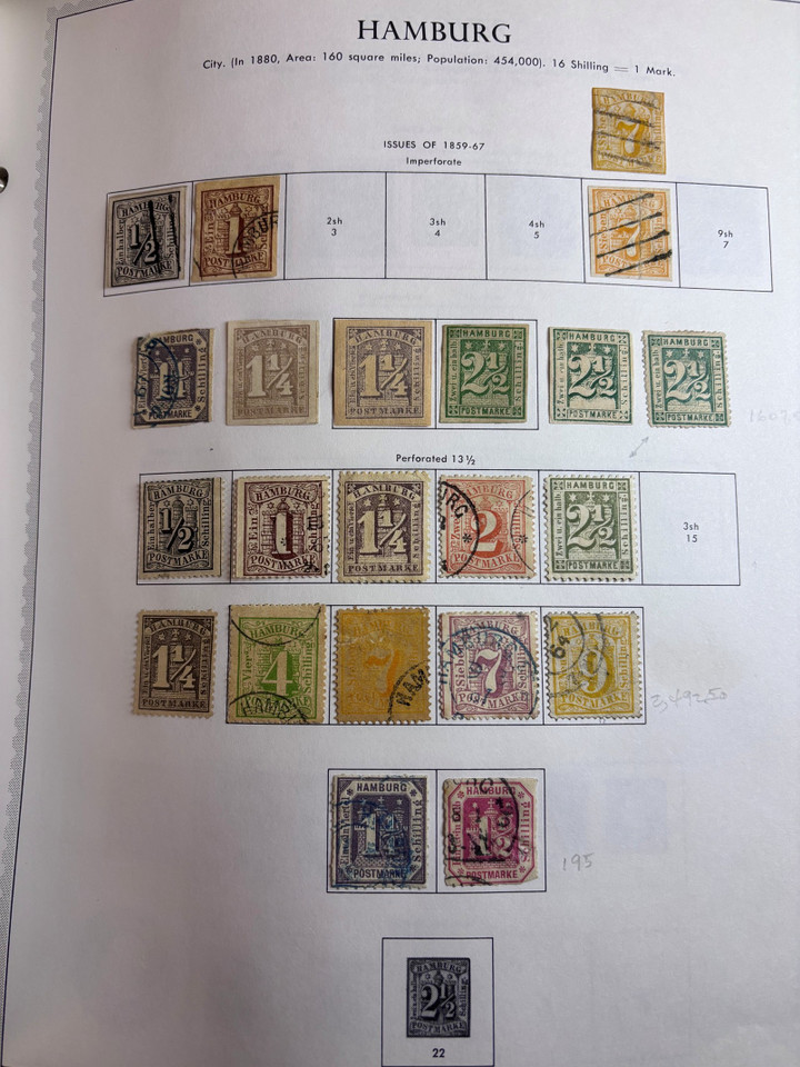 GERMANY & AREA – Pair of Minkus Albums, Few Thousand Different, States to Reunification, German Area Included – 424896