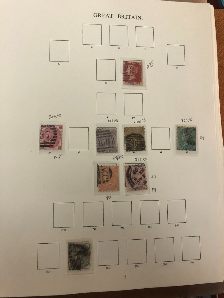 GREAT BRITAIN – CLASSICS IN A WINDSOR SOVEREIGN ALBUM – 424359