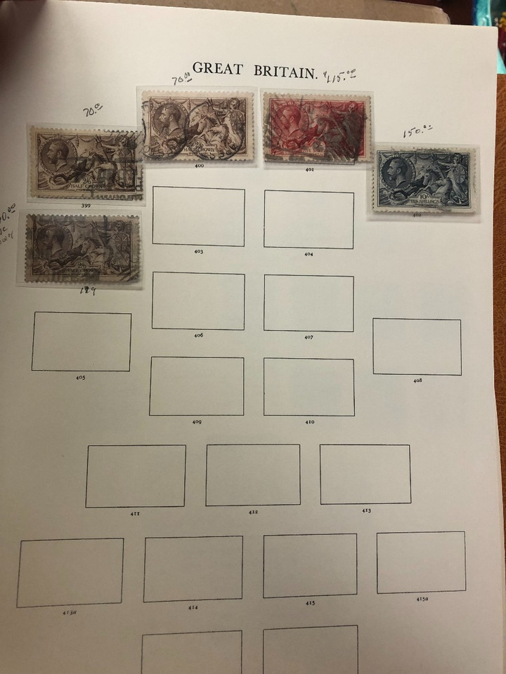 GREAT BRITAIN – CLASSICS IN A WINDSOR SOVEREIGN ALBUM – 424359