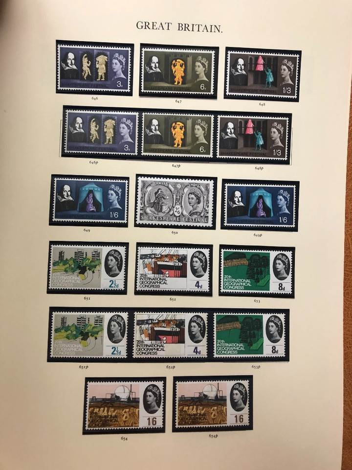 GREAT BRITAIN – CLASSICS IN A WINDSOR SOVEREIGN ALBUM – 424359