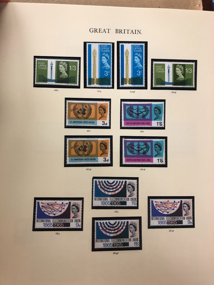 GREAT BRITAIN – CLASSICS IN A WINDSOR SOVEREIGN ALBUM – 424359