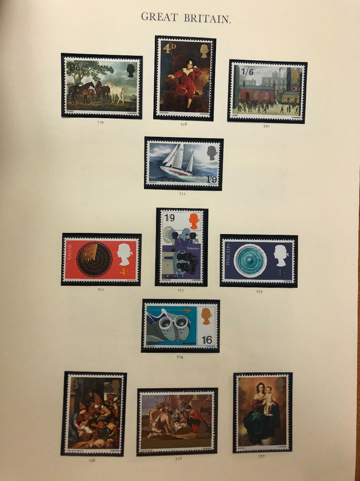 GREAT BRITAIN – CLASSICS IN A WINDSOR SOVEREIGN ALBUM – 424359