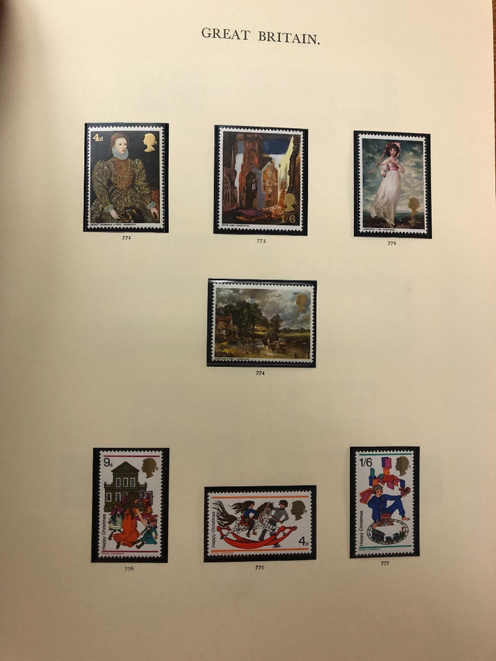 GREAT BRITAIN – CLASSICS IN A WINDSOR SOVEREIGN ALBUM – 424359