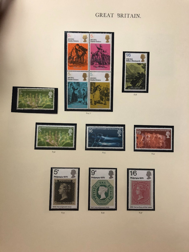 GREAT BRITAIN – CLASSICS IN A WINDSOR SOVEREIGN ALBUM – 424359