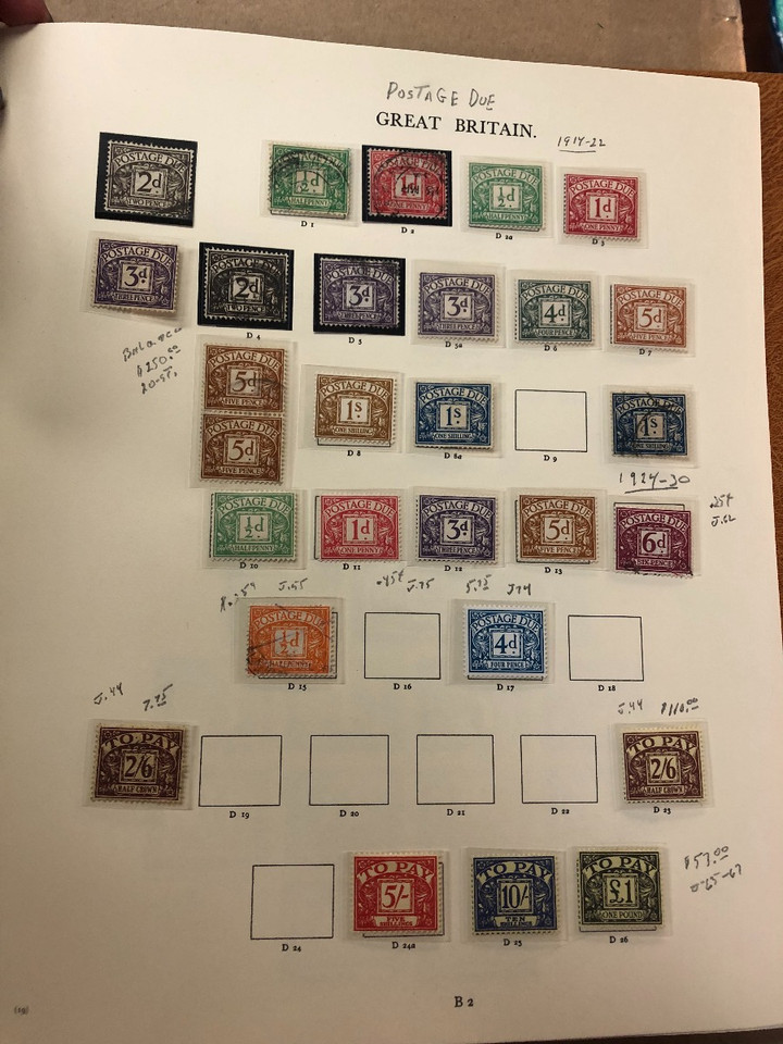 GREAT BRITAIN – CLASSICS IN A WINDSOR SOVEREIGN ALBUM – 424359