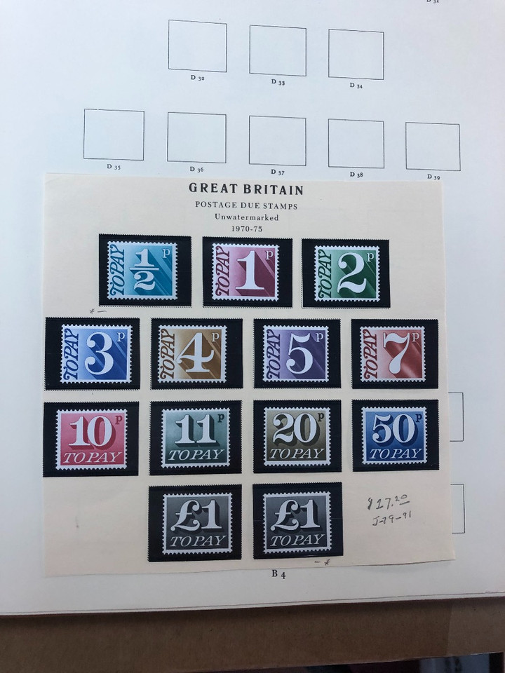 GREAT BRITAIN – CLASSICS IN A WINDSOR SOVEREIGN ALBUM – 424359