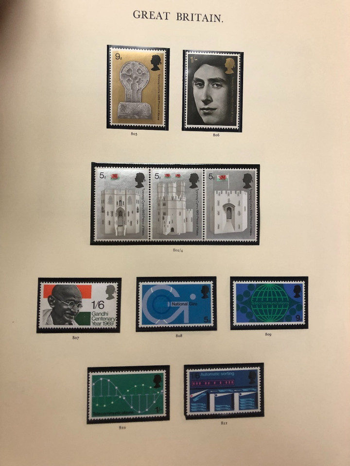 GREAT BRITAIN – CLASSICS IN A WINDSOR SOVEREIGN ALBUM – 424359