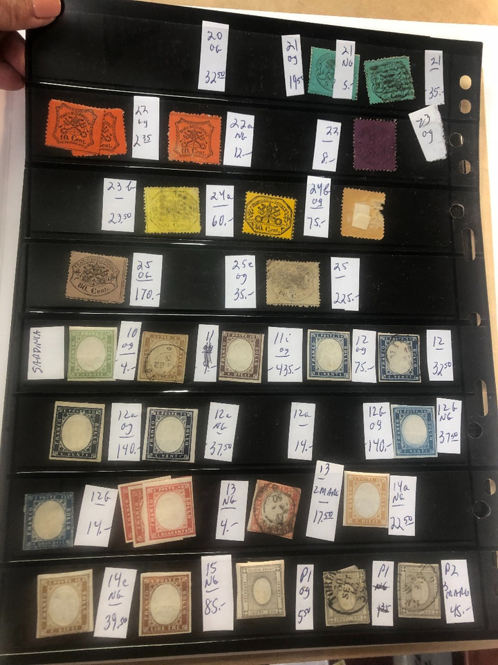 ITALIAN STATES – Premium Selection, Compact Lot, Strong Mint with OG, Practically No Duplication – 424607