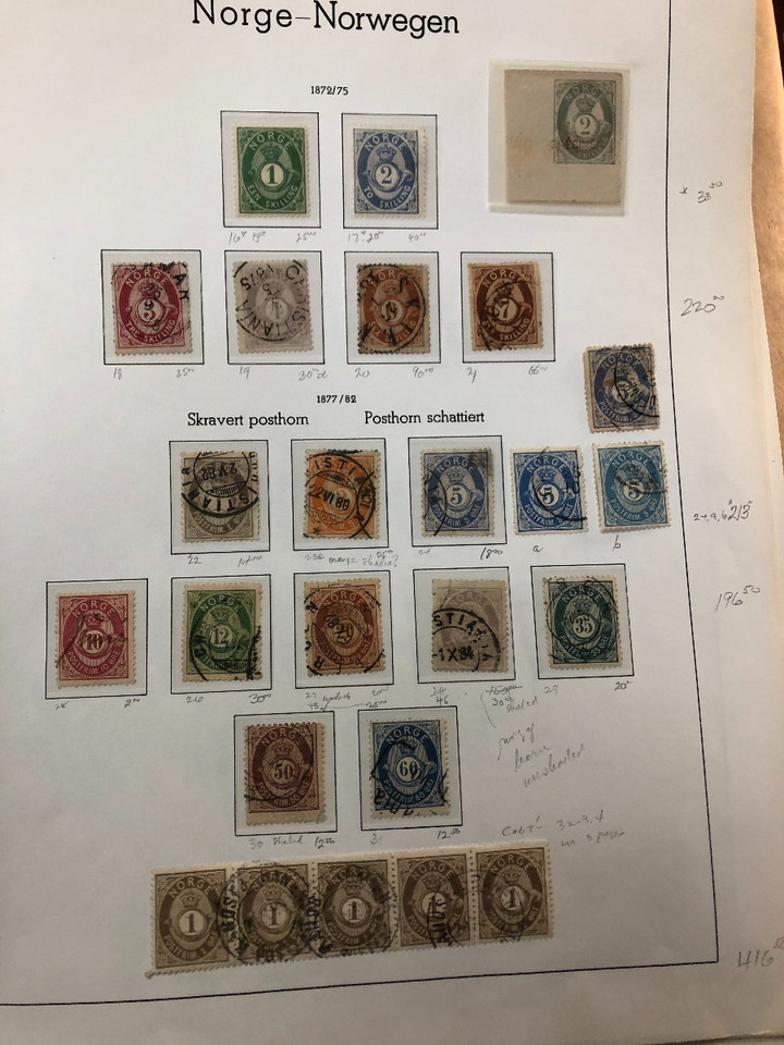 NORWAY – MID-19th CENTURY TO 1960s - 424069