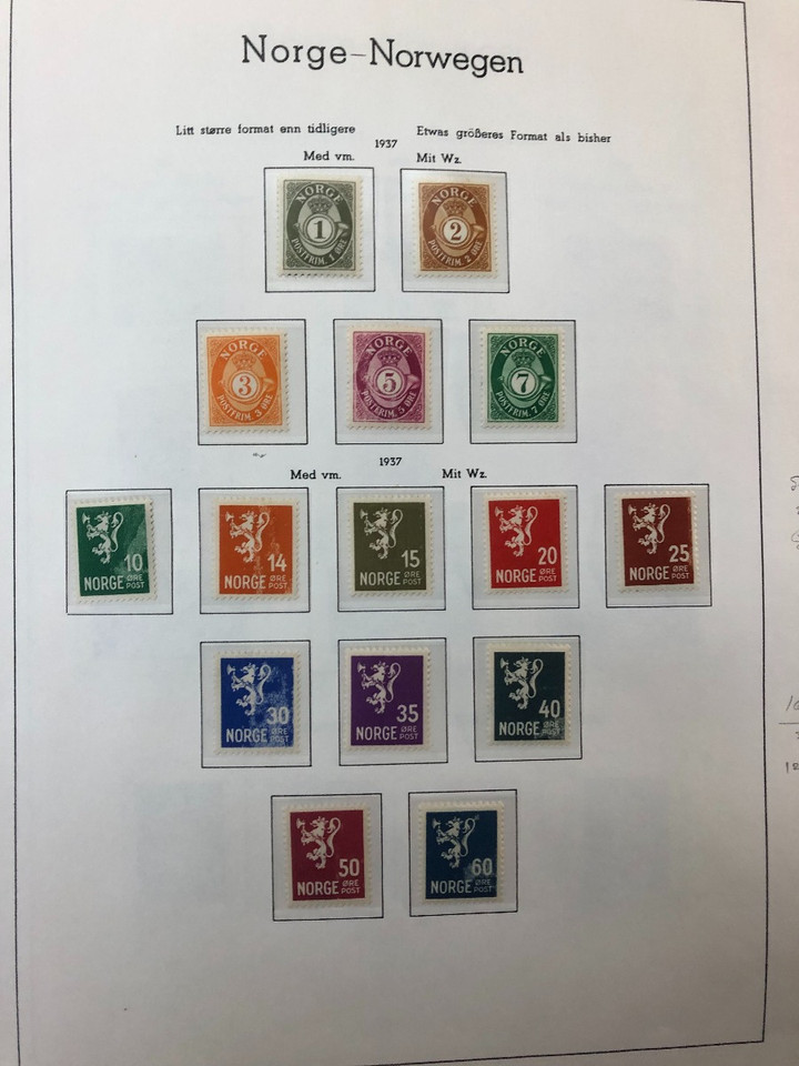 NORWAY – MID-19th CENTURY TO 1960s - 424069