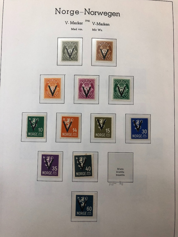 NORWAY – MID-19th CENTURY TO 1960s - 424069