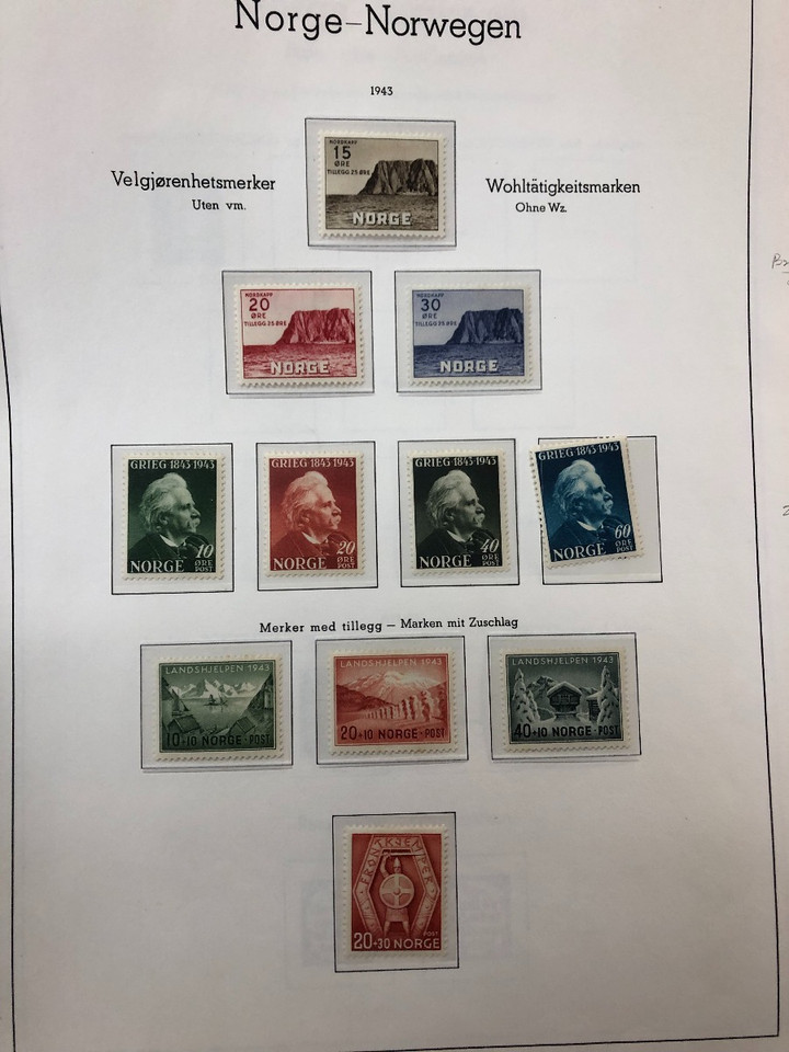 NORWAY – MID-19th CENTURY TO 1960s - 424069