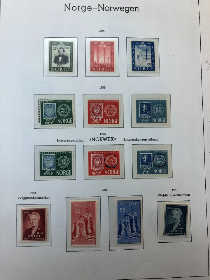 NORWAY – MID-19th CENTURY TO 1960s - 424069