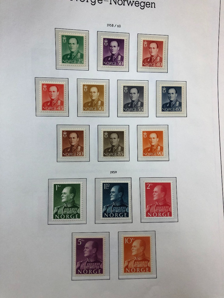 NORWAY – MID-19th CENTURY TO 1960s - 424069