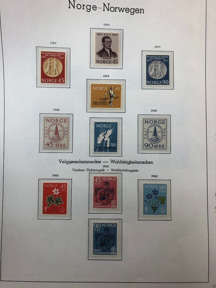 NORWAY – MID-19th CENTURY TO 1960s - 424069