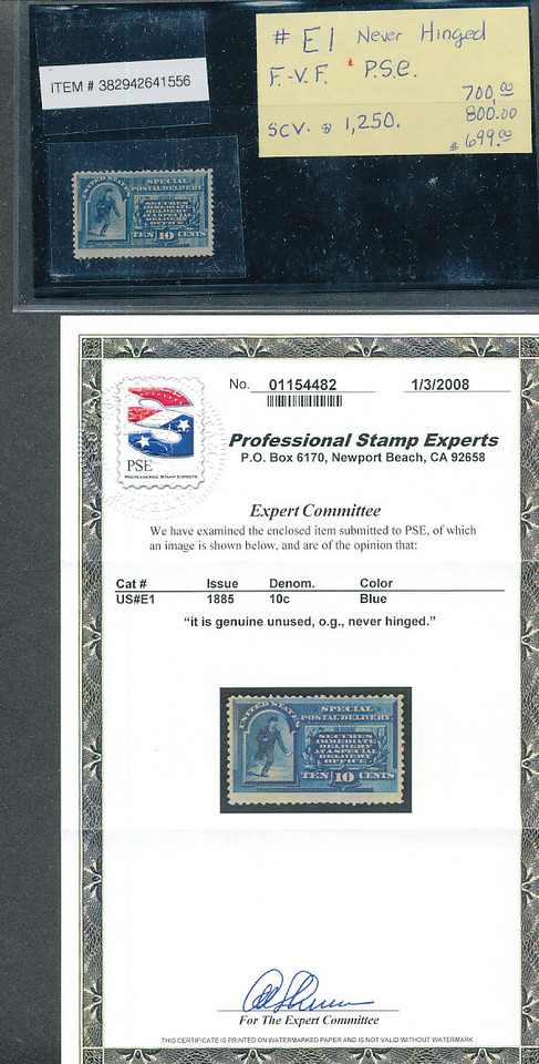 SPECIAL DELIVERY – PREMIUM MINT EARLY PERIOD SELECTION – 424092