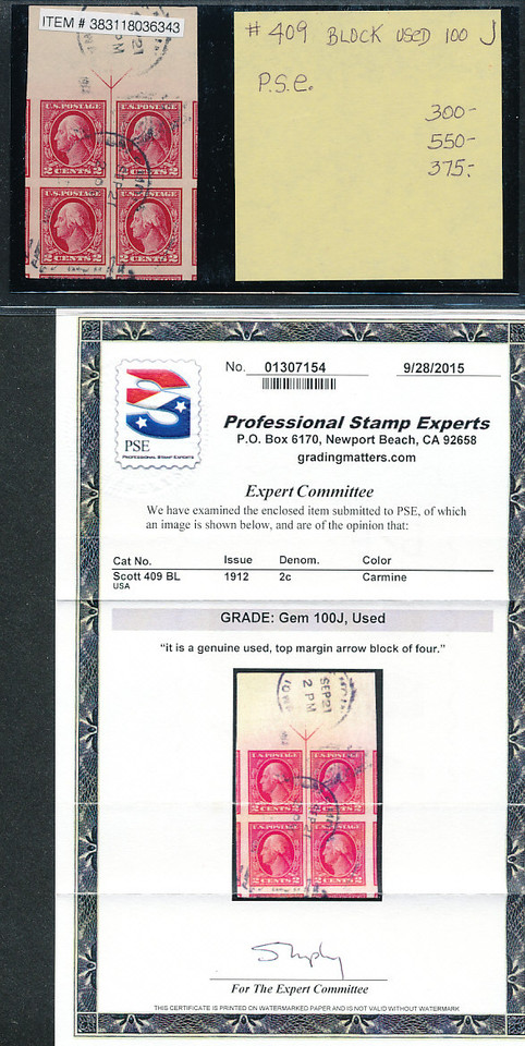 UNITED STATES – EXEPTIONAL GEM QUALITY SELECTION MOST WITH CERTIFICATES – 424078