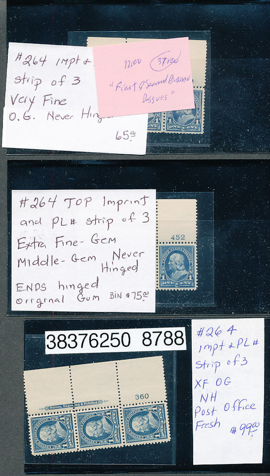 UNITED STATES – TWO CENT RED EARLY BUREAU ISSUES– 423997