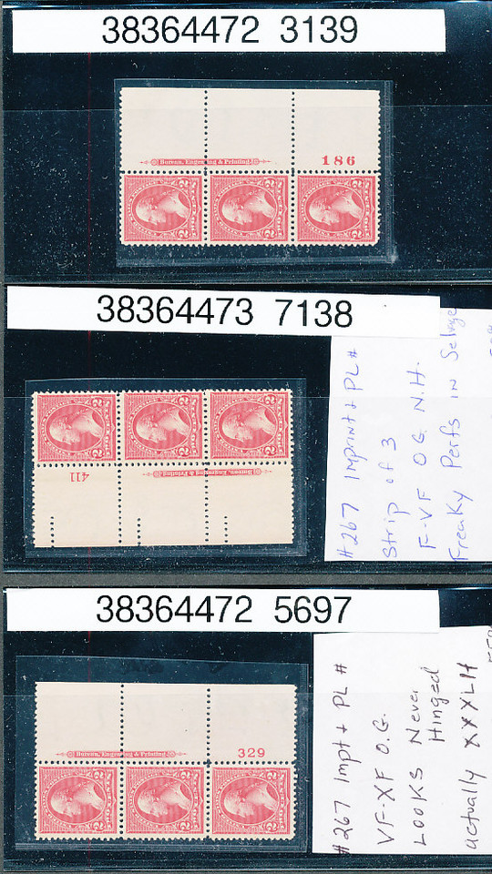 UNITED STATES – TWO CENT RED EARLY BUREAU ISSUES– 423997