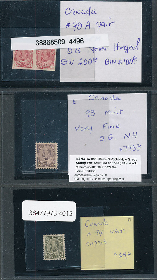 CANADA – Premium Early 20th Century Selection (LOTS OF CERTIFICATES!) – 423855