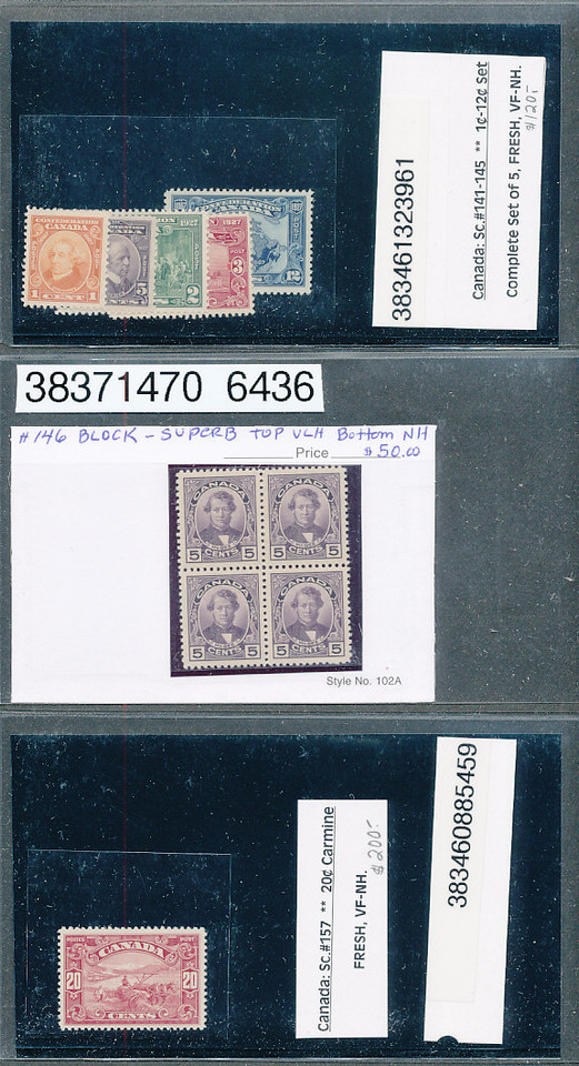 CANADA – Premium Early 20th Century Selection (LOTS OF CERTIFICATES!) – 423855