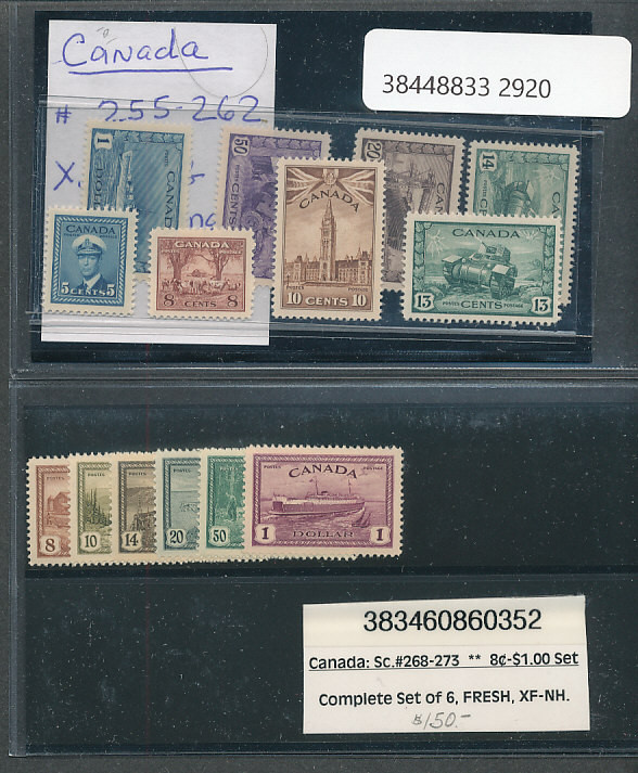 CANADA – Premium Early 20th Century Selection (LOTS OF CERTIFICATES!) – 423855