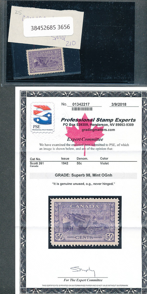 CANADA – Premium Early 20th Century Selection (LOTS OF CERTIFICATES!) – 423855