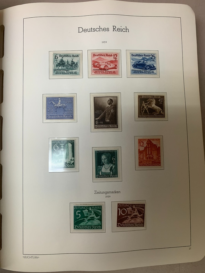 GERMANY  Mint Post-WW2 Collection in Hingeless Lighthouse Albums and More – 423841