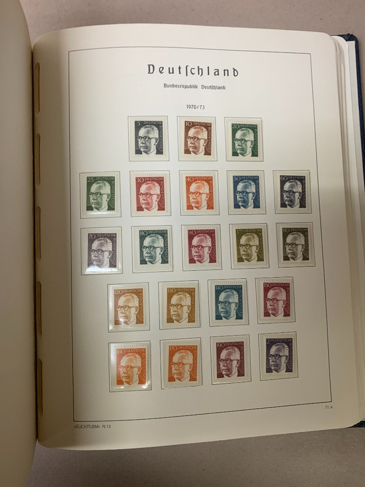 GERMANY  Mint Post-WW2 Collection in Hingeless Lighthouse Albums and More – 423841