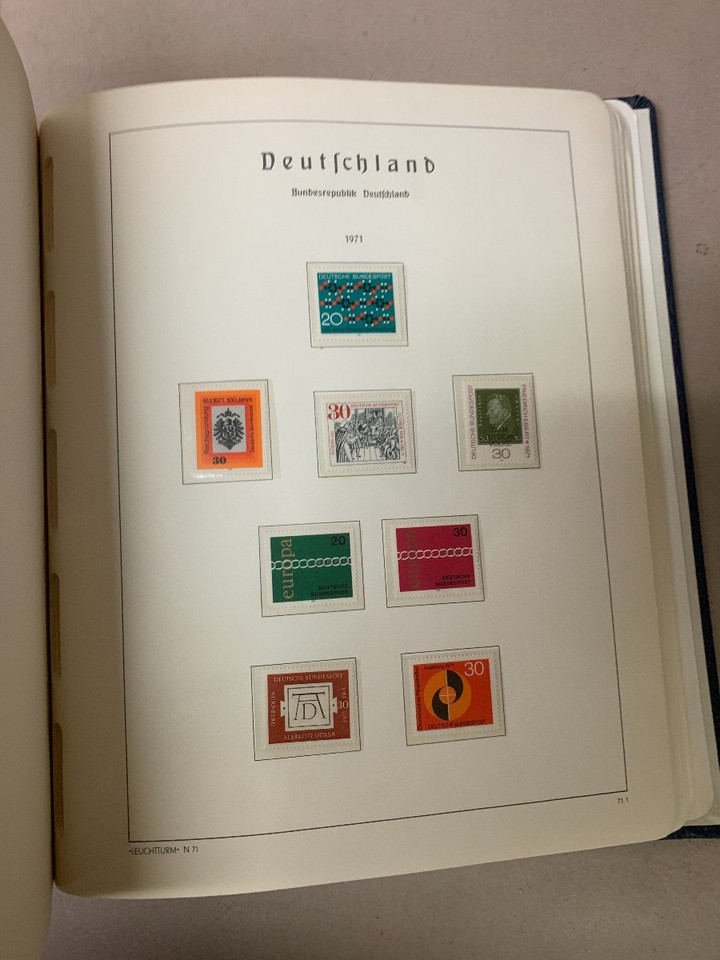 GERMANY  Mint Post-WW2 Collection in Hingeless Lighthouse Albums and More – 423841