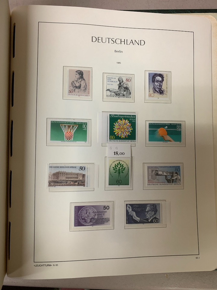 GERMANY  Mint Post-WW2 Collection in Hingeless Lighthouse Albums and More – 423841