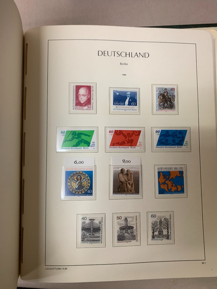 GERMANY  Mint Post-WW2 Collection in Hingeless Lighthouse Albums and More – 423841