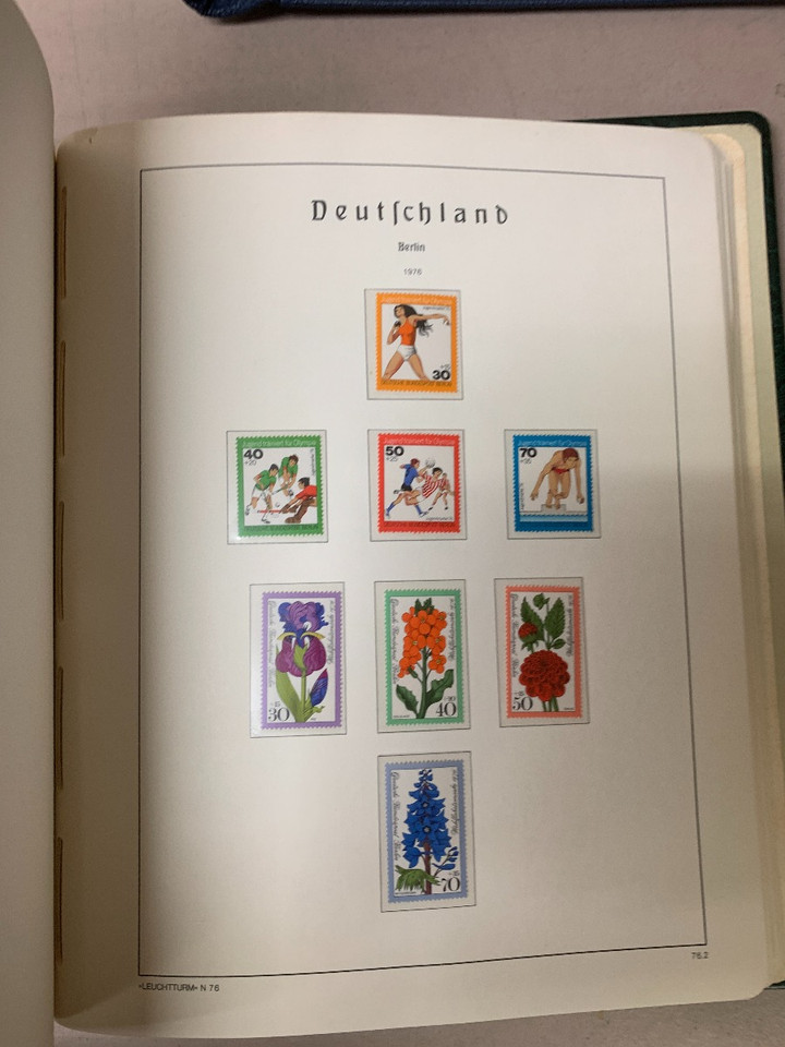 GERMANY  Mint Post-WW2 Collection in Hingeless Lighthouse Albums and More – 423841