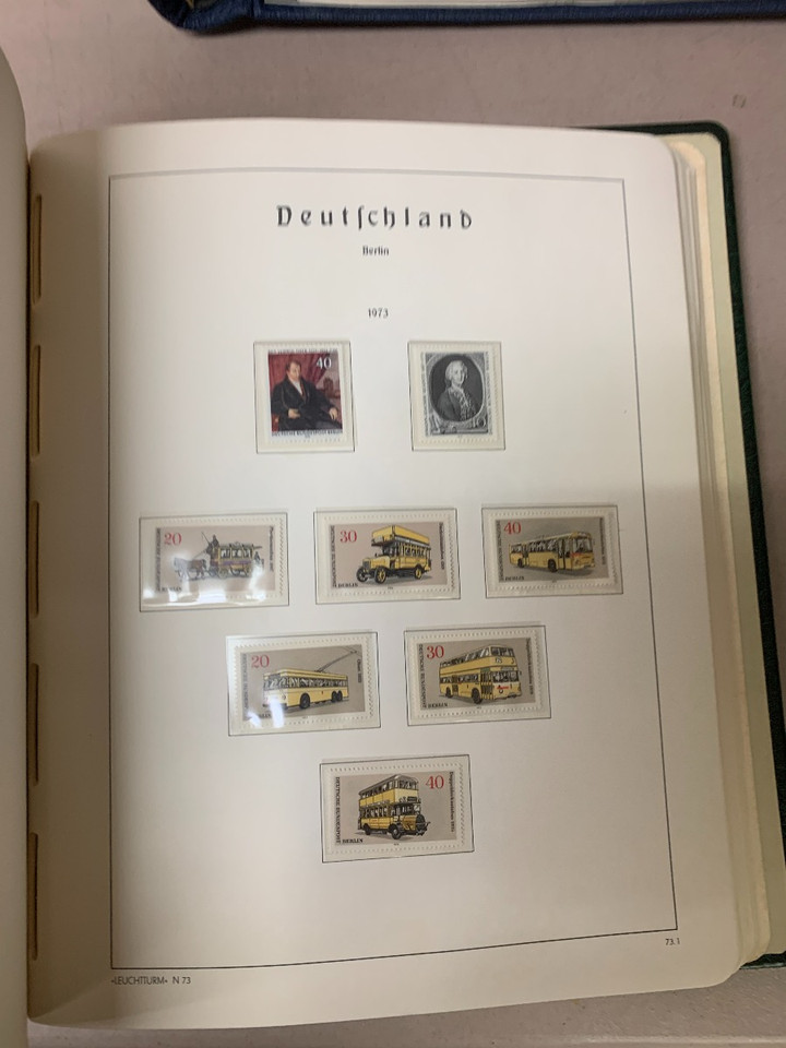 GERMANY  Mint Post-WW2 Collection in Hingeless Lighthouse Albums and More – 423841